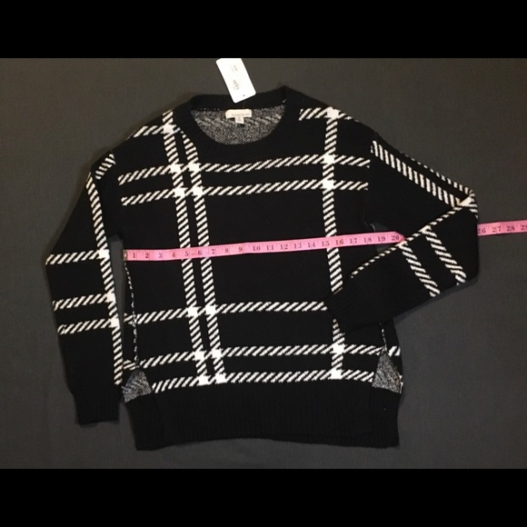 Host Pick!!! NWT Allison Joy Evereve Black White Plaid Size XS, Small and Large - Picture 3 of 10